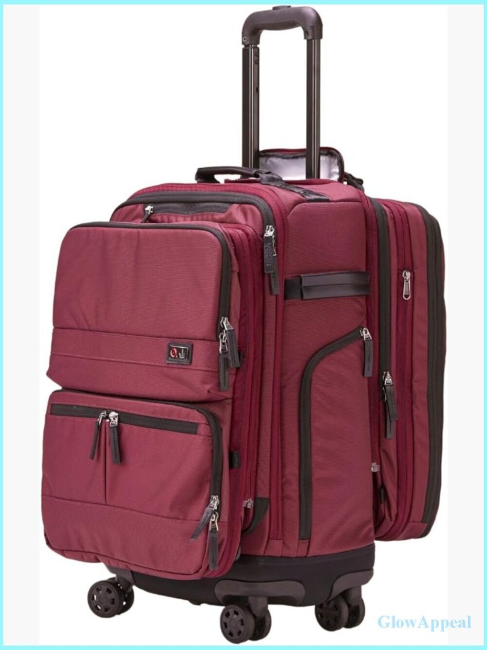 Modular 3-in-1 Carry-On Spinner with Detachable Backpacks Expandable